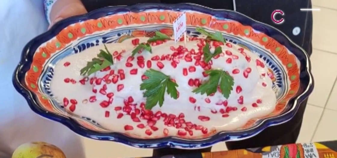 Chile en nogada, platillo emblemático de la gastronomía mexicana