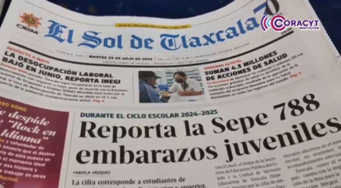 Celebra “El Sol de Tlaxcala” 70 años de su fundación