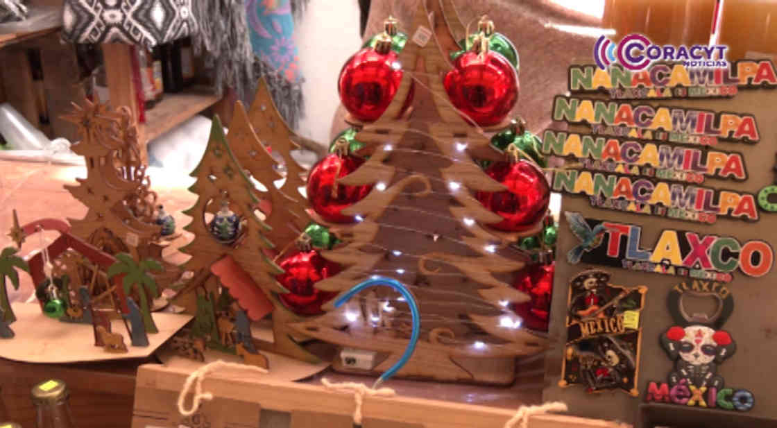 Tlaxco ofrece variedad artesanal para esta Navidad