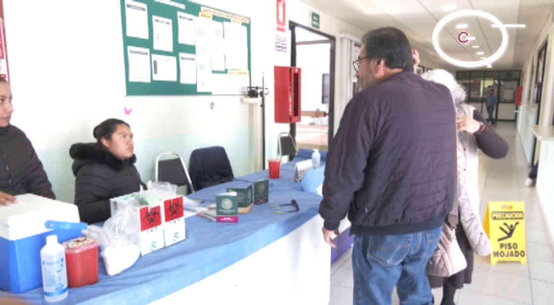 Continúa el Sector Salud con la campaña de vacunación contra Influenza y Covid 19