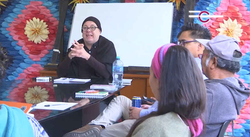 Exploraron nuevas formas de creación escénica en taller de Noé Lynn Almada