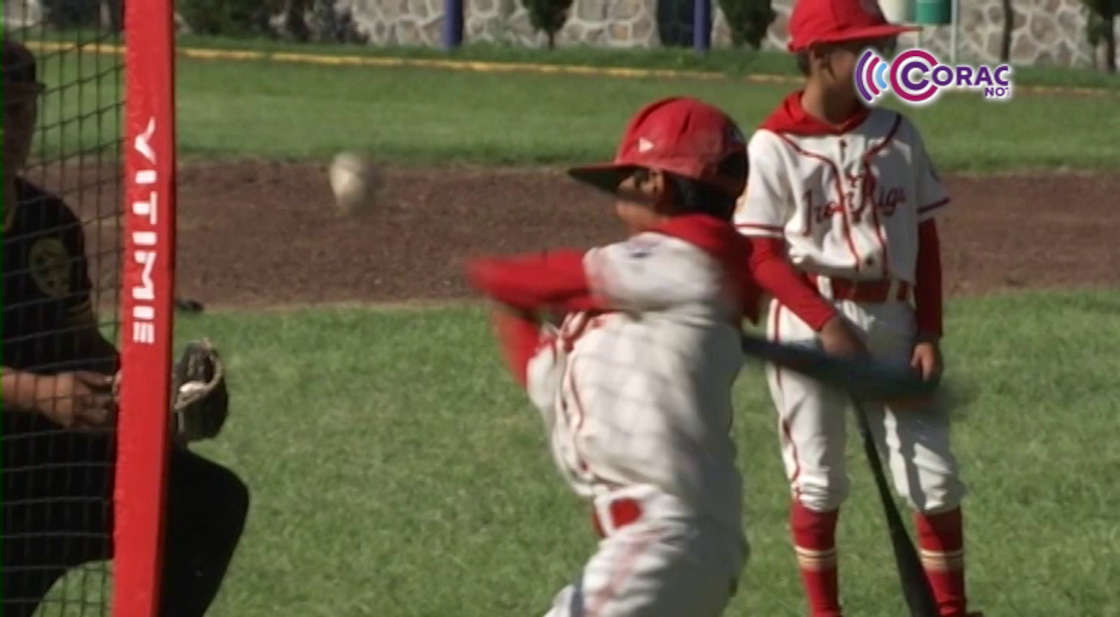 Liga Tlaxcalteca de Béisbol impulsa el talento de infantes en Ixtulco