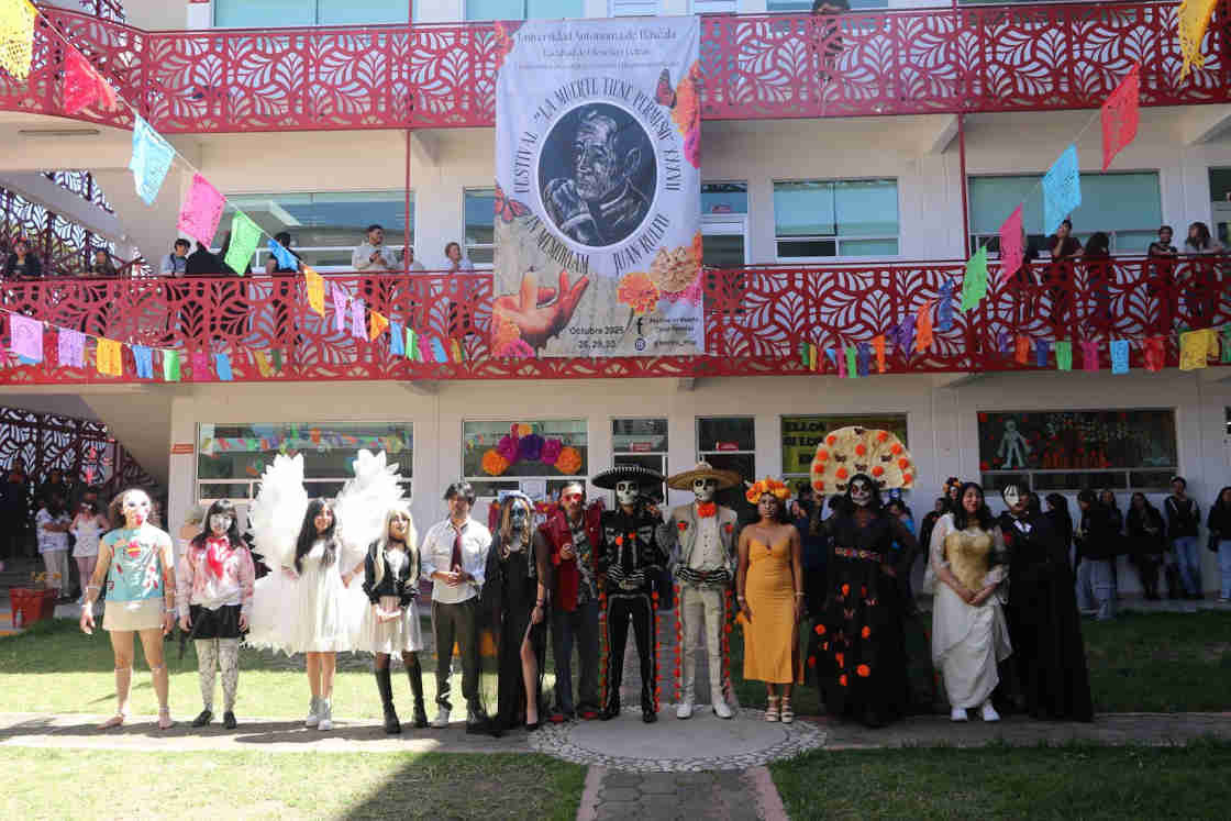 La Facultad de Filosofía y Letras de la UATx celebra la XXXVII edición del Festival “La Muerte tiene Permiso”