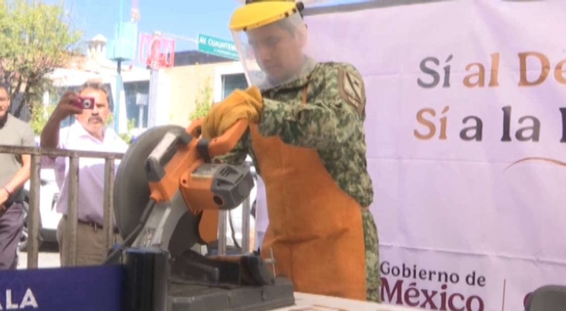 Inició en Tlaxcala el programa ¡Sí al desarme, sí a la paz!