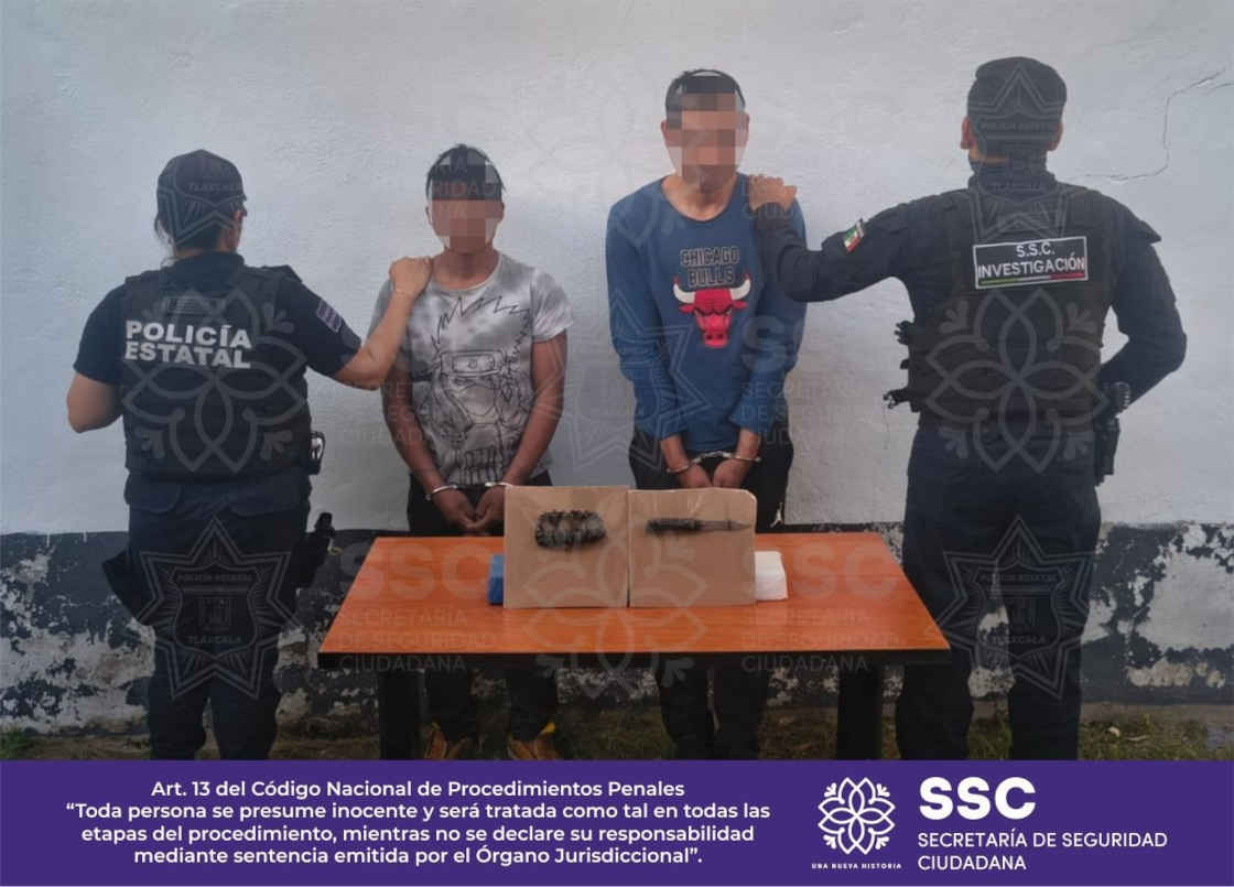 Detiene SSC a dos sujetos por conducir vehículo con reporte de robo