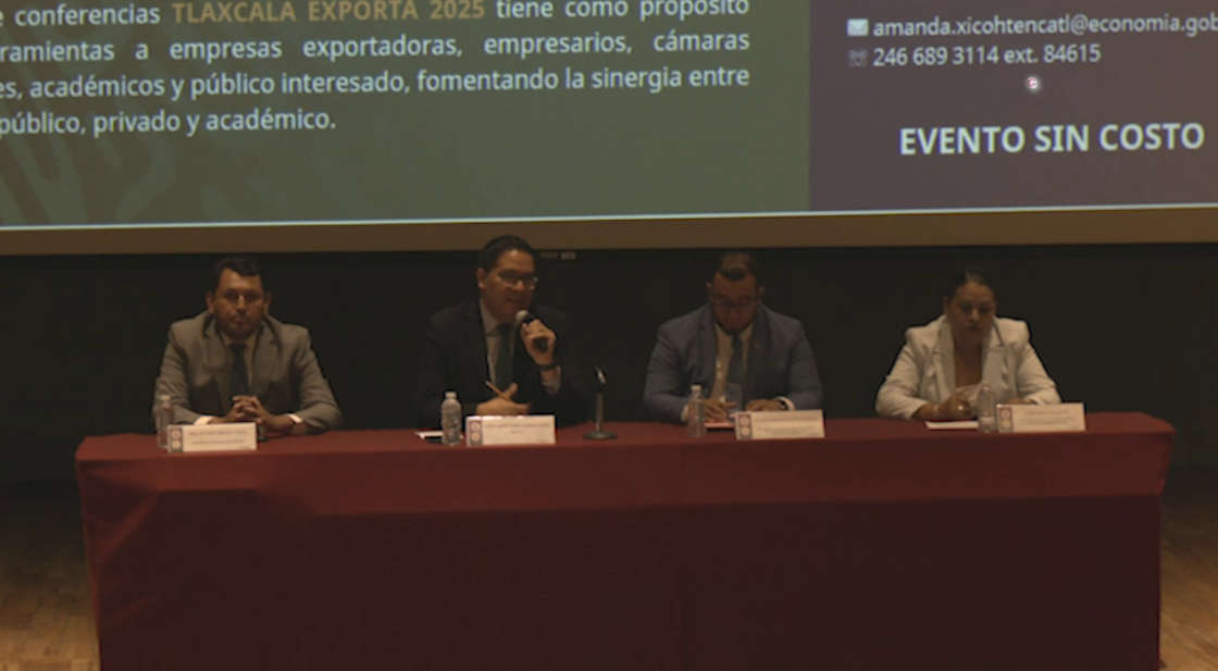Promueve “Tlaxcala Exporta 2025” competitividad y comercio internacional