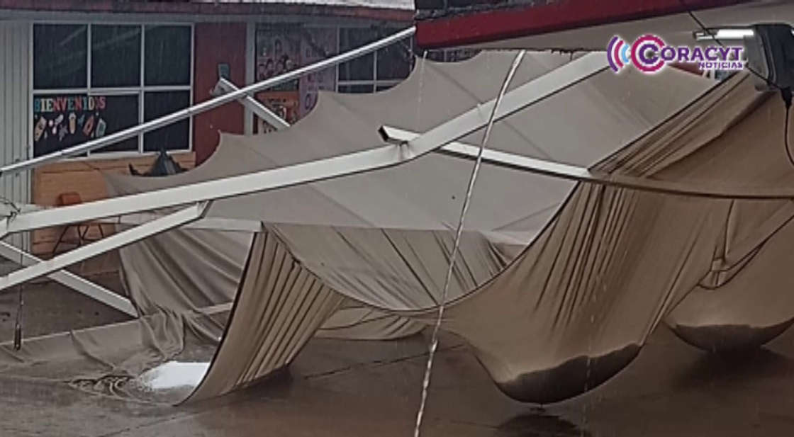 Suspenden clases en escuelas de Totolac y Panotla tras afectaciones por lluvias