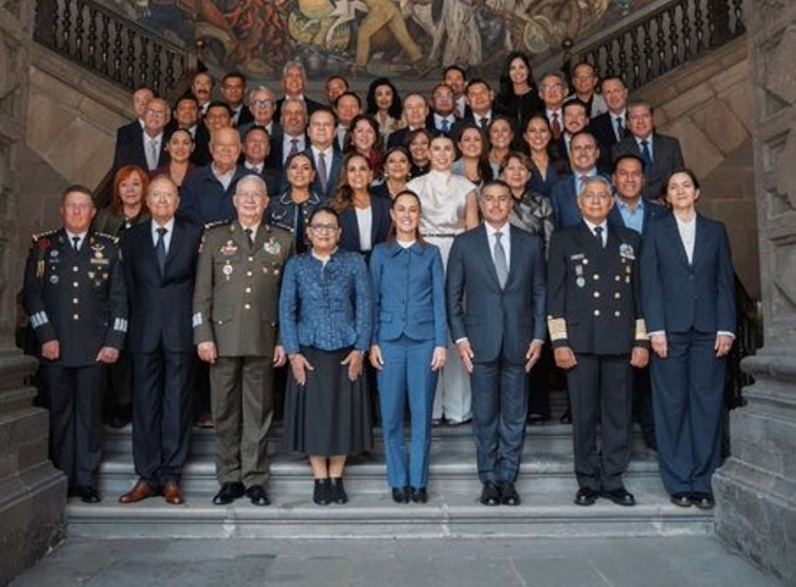 Presidenta reconoce colaboración de gobernadores en materia de seguridad