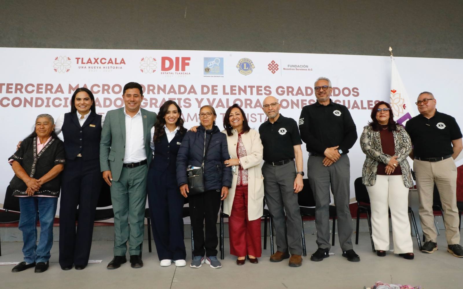 Gobierno estatal ha entregado 21 mil lentes a través de tres Macro Jornadas