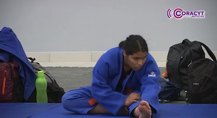 La judoca tlaxcalteca Ariani Espinosa se prepara para la Olimpiada Nacional 2026