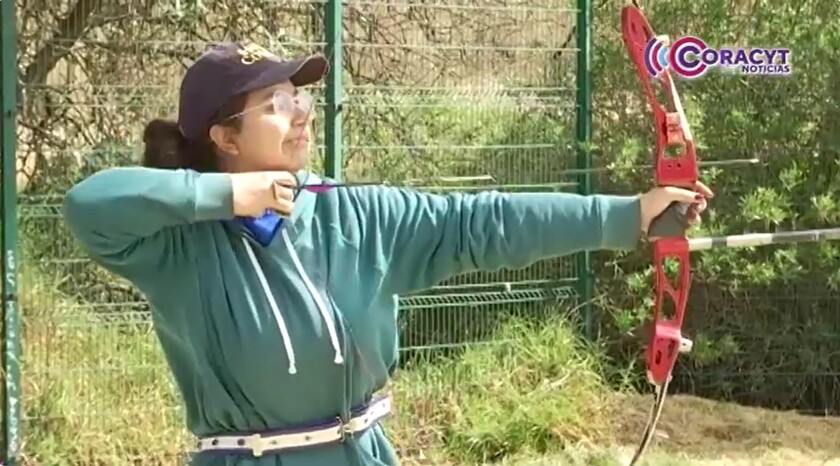 Arqueros de Tlaltelulco se preparan para selectivo estatal de tiro con arco