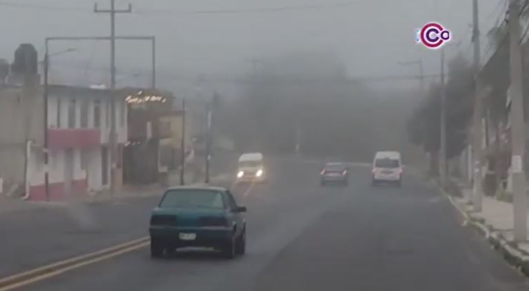 Registró Atlangatepec -6°C, la temperatura más baja de la temporada invernal