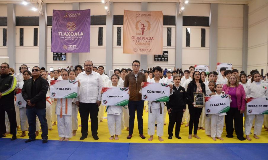 Tlaxcala recibe a más de mil asistentes en el torneo nacional de judo “Tomoyoshi Yamaguchi”